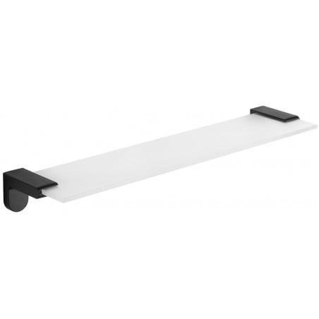 Mexen Lea hängendes Glasregal, schwarz - 7026037-70