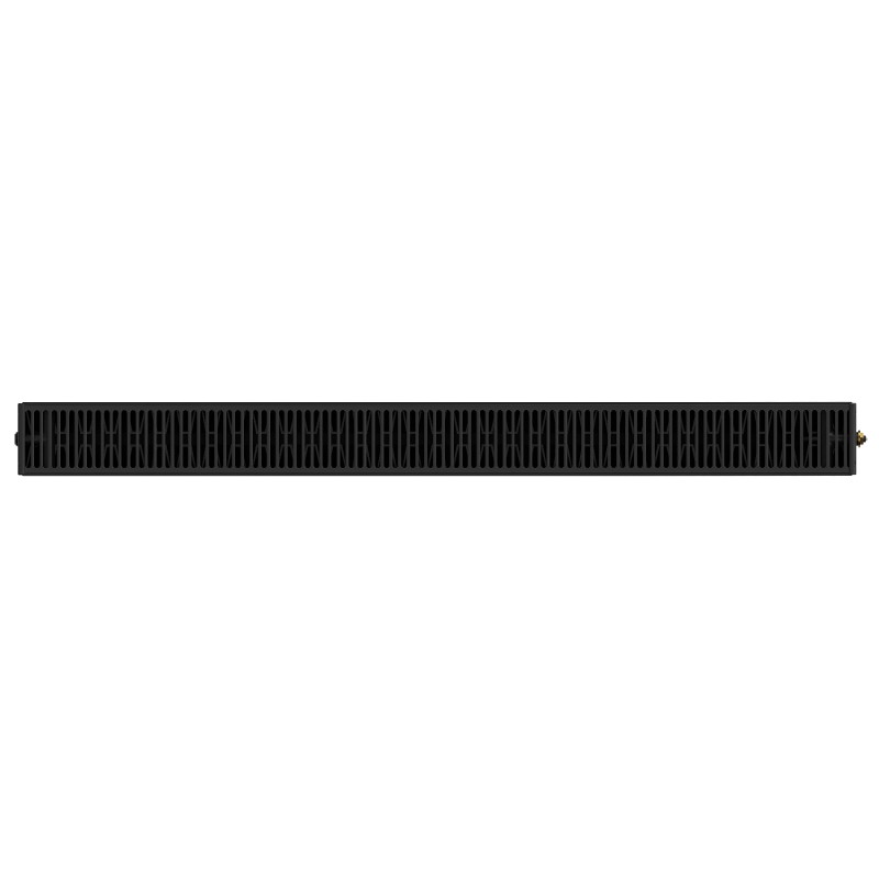Mexen CC22 paneelradiaator 500 x 2400 mm, alumine keskühendus, 3419 W, must - W6C22-050-240-70