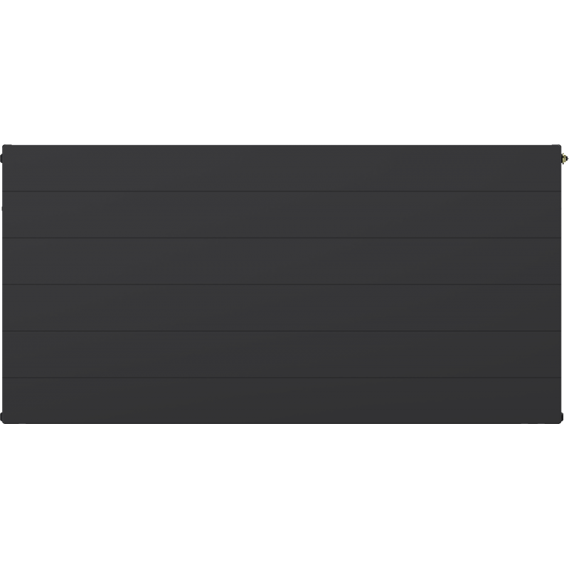 Mexen CCL11 Linje plattvärmepanel 500 x 900 mm, mittens nedre anslutning, 614 W, antracit - W6C11L-050-090-66