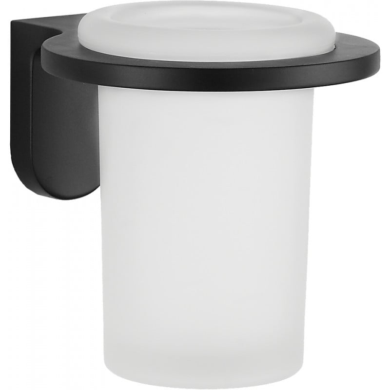 Mexen Lea vaso para cepillos de dientes, negro - 7026038-70
