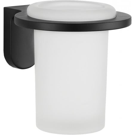 Mexen Lea toothbrush holder, black - 7026038-70