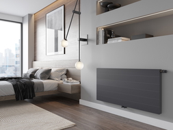 Mexen Line CCL11 paneelradiator 600 x 1000 mm, middenonderaansluiting, 783 W, antraciet - W6C11L-060-100-66