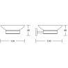 Mexen Lea porte-savon, noir - 7026039-70