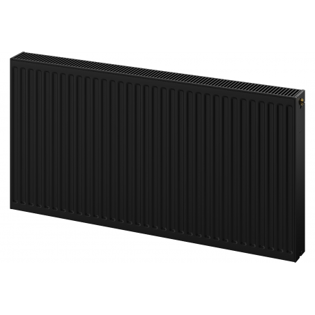 Mexen CC22 panel radiator 900 x 600 mm, centre bottom connection, 1371 W, black - W6C22-090-060-70