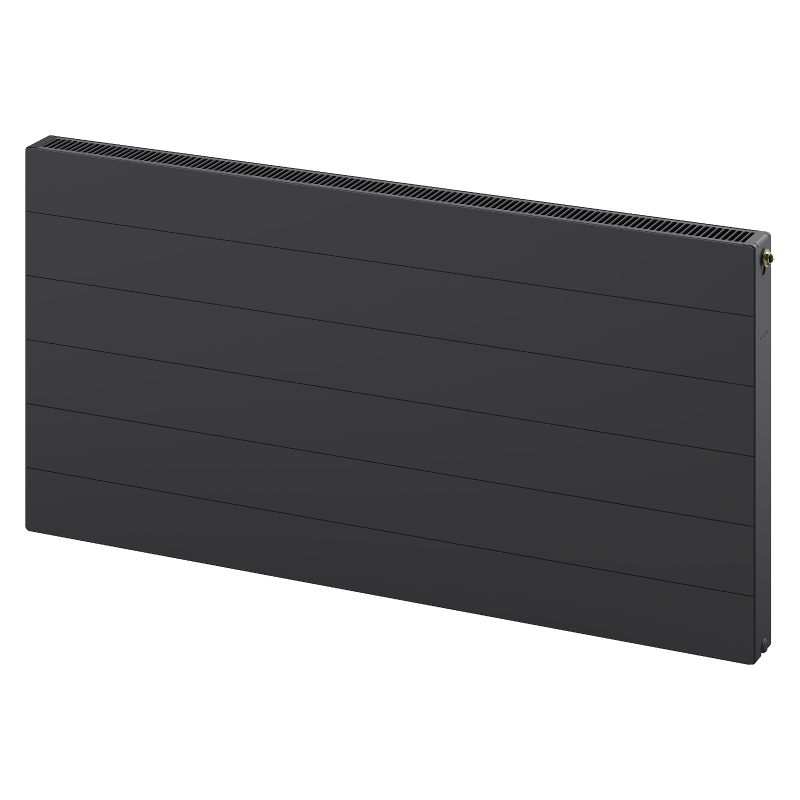 Mexen Line CCL21 Plattenheizkörper 500 x 700 mm, mittig unten angeschlossen, 706 W, Anthrazit - W6C21L-050-070-66
