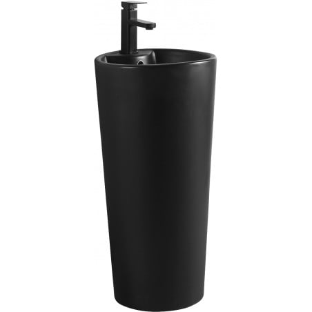 Mexen Rena free-standing washbasin 40 x 40 cm, black matte - 26014070