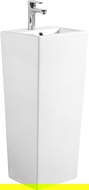 Mexen Sira lavabo autoportante 34 x 33 cm, bianco - 26023300
