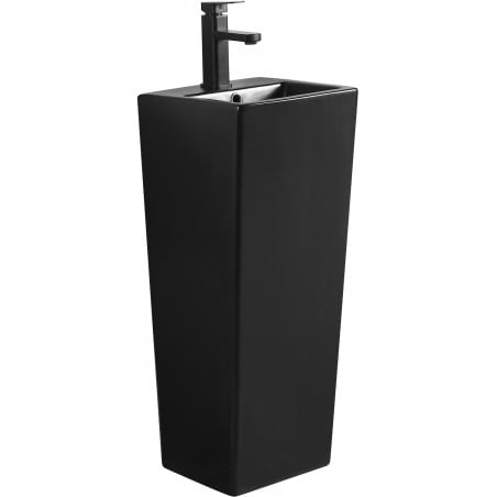 Mexen Sira lavabo autoportante 34 x 33 cm, nero opaco - 26023370
