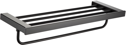 Mexen Pavo Handduchregal, schwaarz - 7030420-70