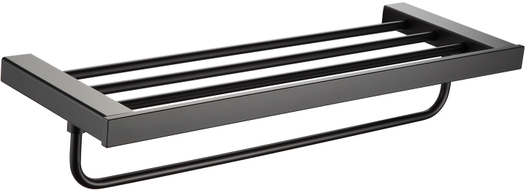 Mexen Pavo towel shelf, black - 7030420-70