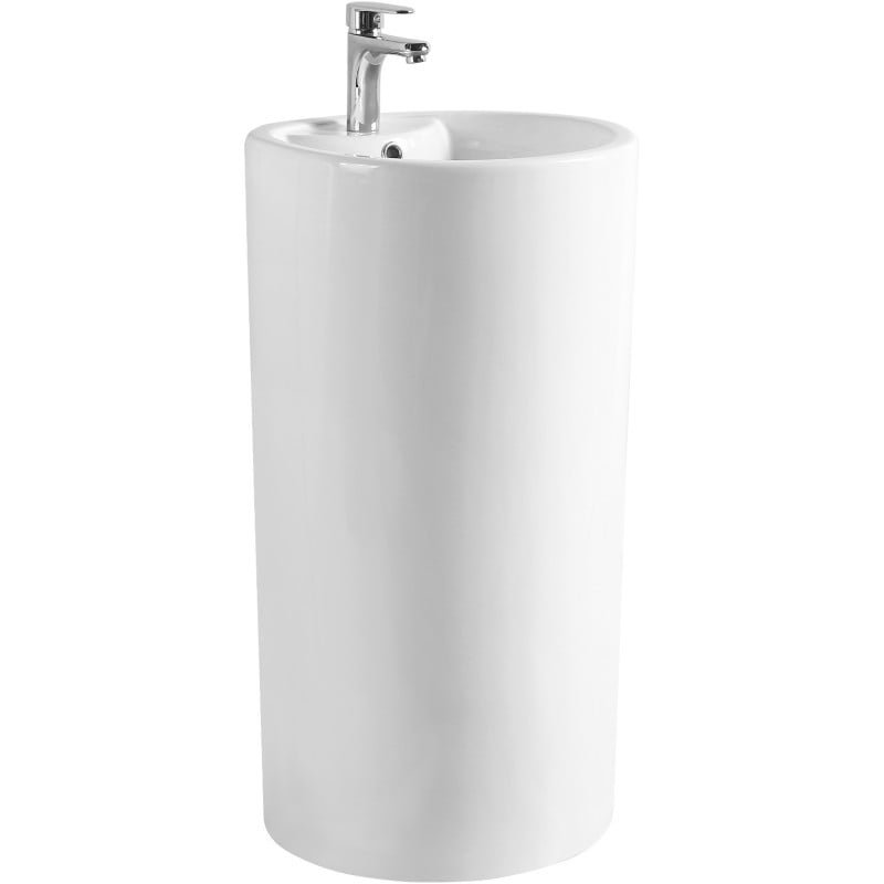 Mexen Mana freestanding sink 45 x 45 cm, white - 26074600