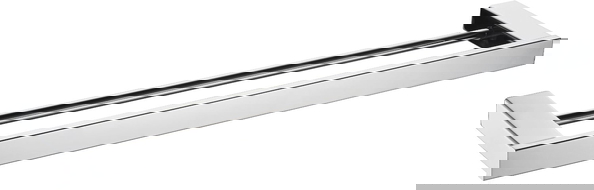 Mexen Pavo colgador de toallas doble, cromo - 7030425-00