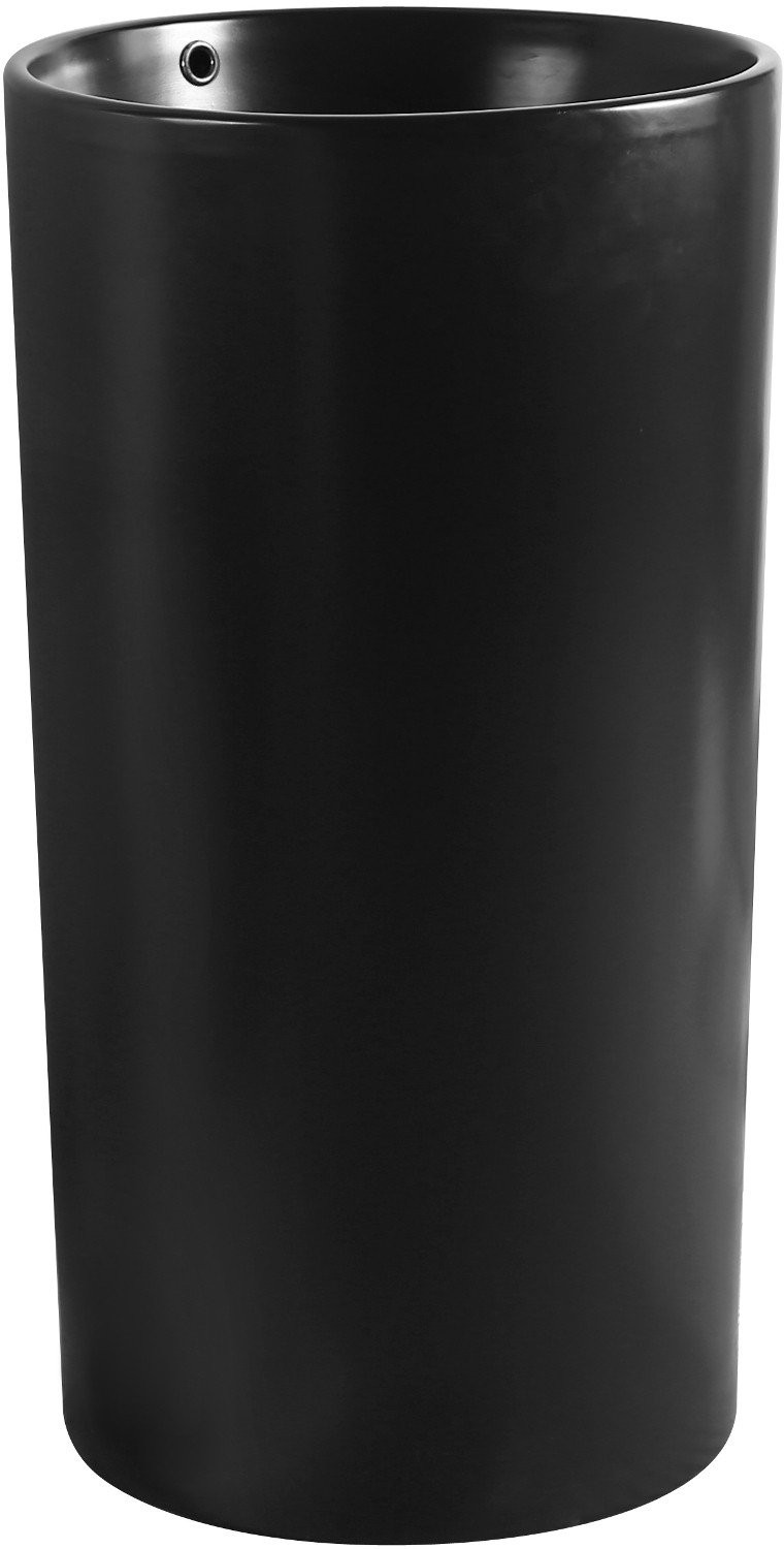Mexen Nerda umywalka wolnostojąca 46 x 44 cm, czarna mat - 26084670