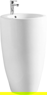 Mexen Alona lavabo autoportant 50 x 50 cm, blanc - 26094800