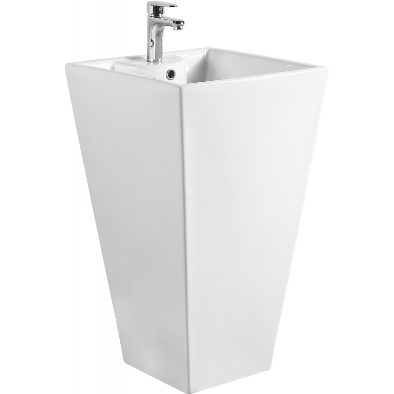 Mexen Pia lavabo independiente 47 x 47 cm, blanco - 26104700