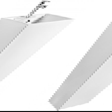 Mexen Pia fräi stoend Wäschbecken 47 x 47 cm, wäiss - 26104700