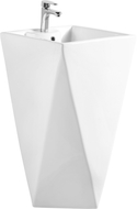 Mexen Ida freistehendes Waschbecken 47 x 47 cm, weiß - 26114600