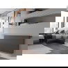 Mexen Line CCL22 paneelradiator 300 x 1100 mm, onderste middenaansluiting, 991 W, antraciet - W6C22L-030-110-66