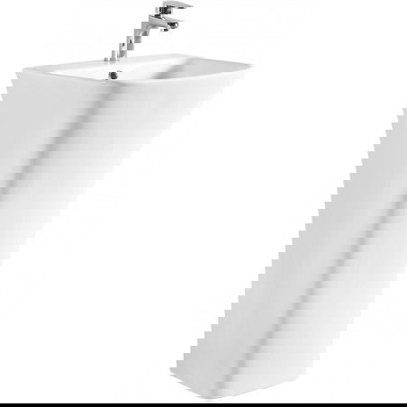 Mexen Nel lavabo autoportant 45 x 44 cm, blanc - 26134500