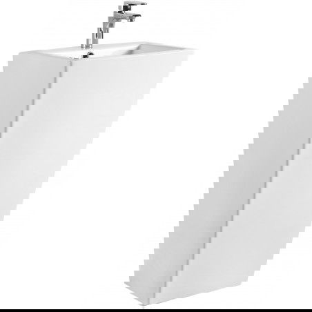 Mexen Liza lavabo a colonna 44 x 38 cm, bianco - 26154400