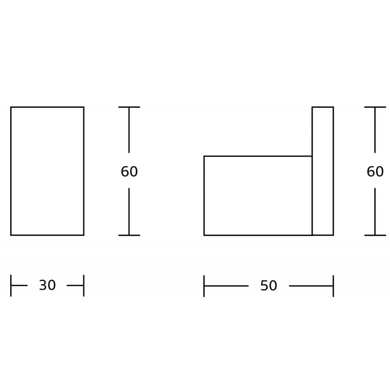 Mexen Pavo Handtuchhaken, Chrom - 7030435-00