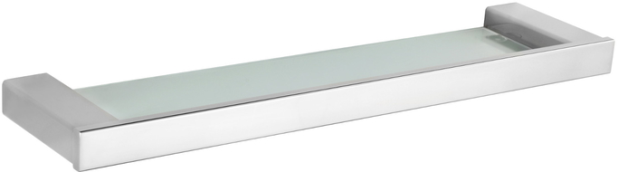 Mexen Pavo hängend Glasregal, Chrom - 7030437-00