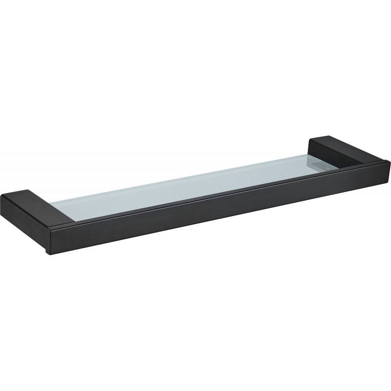 Mexen Pavo hanging glass shelf, black - 7030437-70