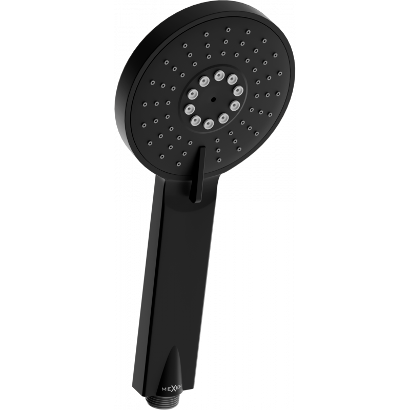 Mexen R-40 3-toimintoinen suihkunpidike, musta - 79540-70