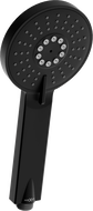 Mexen R-40 3-function shower head, black - 79540-70