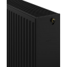 Mexen CC33 Plattenheizkörper 600 x 1400 mm, unten mittig anschluss, 3268 W, schwarz - W6C33-060-140-70