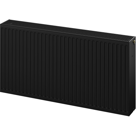 Mexen CC33 Plattenheizkörper 600 x 1400 mm, unten mittig anschluss, 3268 W, schwarz - W6C33-060-140-70
