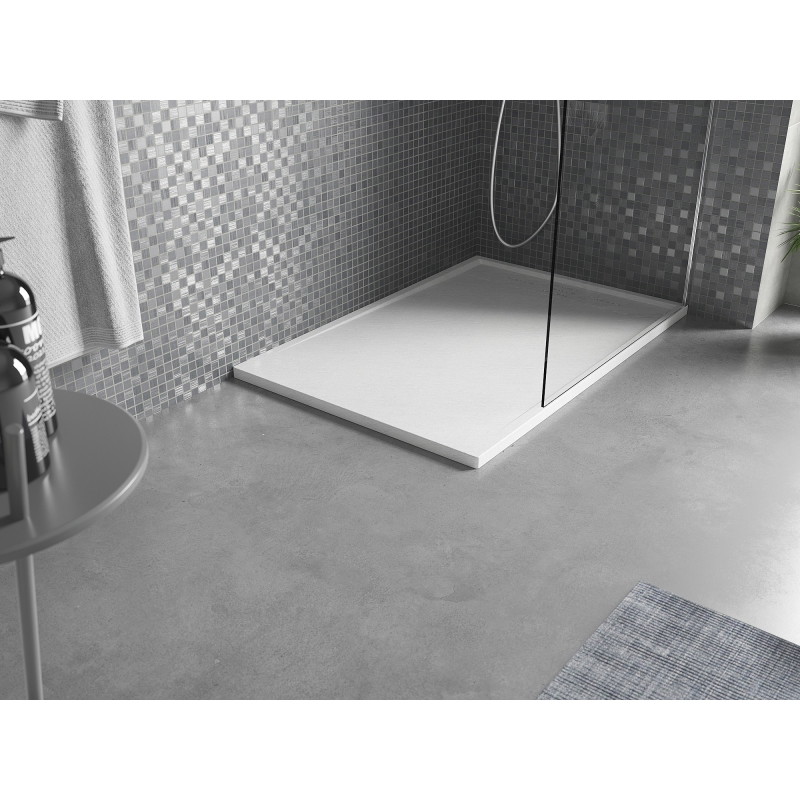 Mexen Amon ristkülikukujuline SMC dušialus 130 x 70 cm, valge - 4F107013