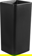 Mexen Tana freistehendes Waschbecken 40 x 40 cm, schwarz matt - 26044070