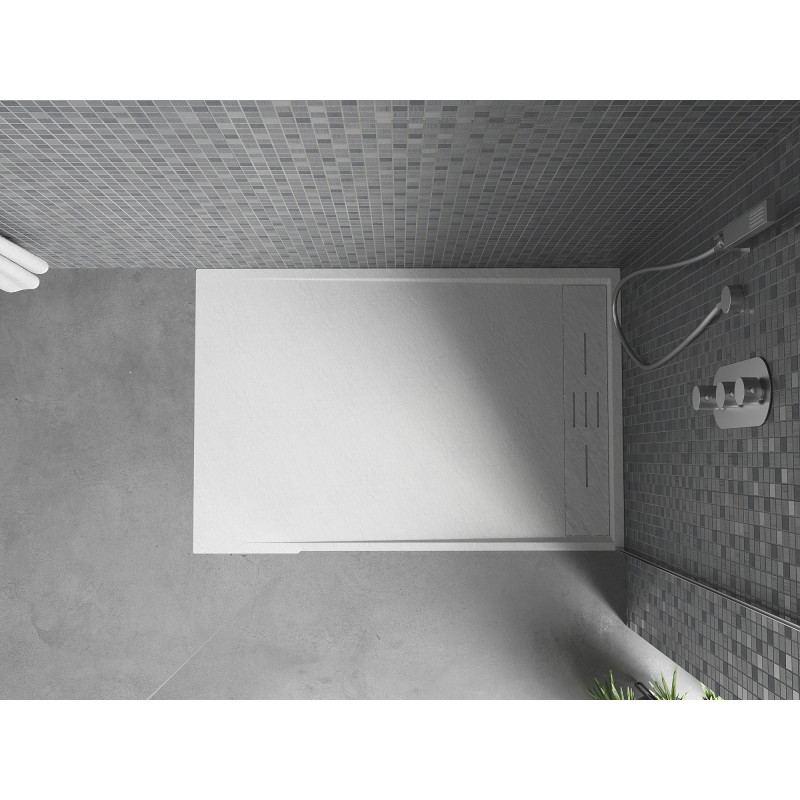 Mexen Amon ristkülikukujuline SMC dušialus 90 x 70 cm, valge - 4F107090