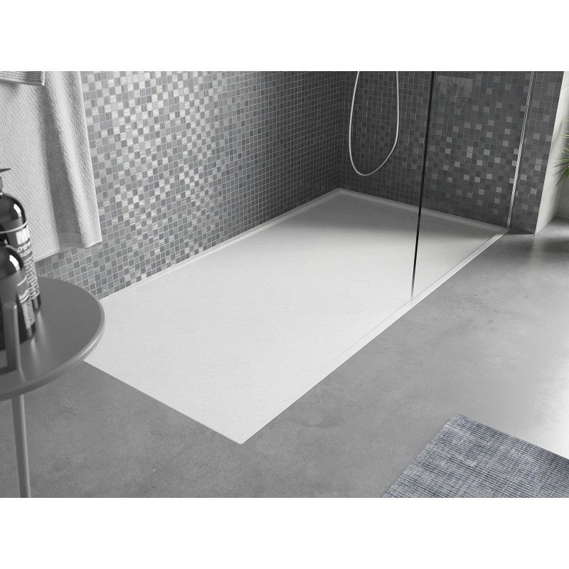Mexen Amon base de duche retangular SMC 140 x 80 cm, branco - 4F108014