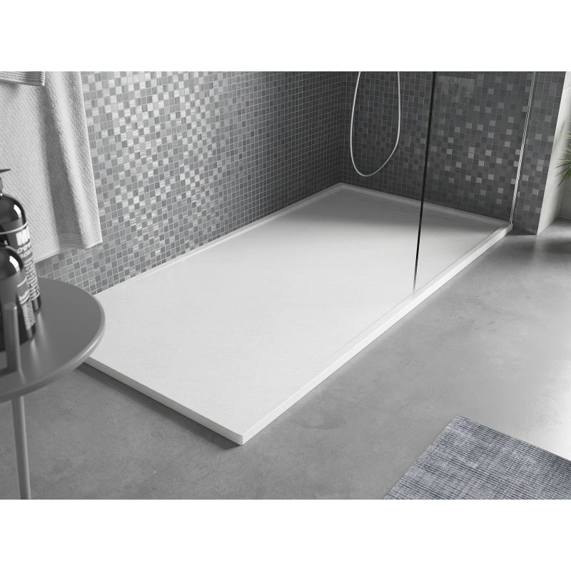 Mexen Amon ristkülikukujuline SMC dušialus 160 x 80 cm, valge - 4F108016