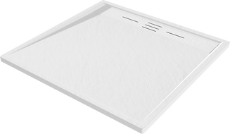 Mexen Amon plato de ducha cuadrado SMC 80 x 80 cm, blanco - 4F108080