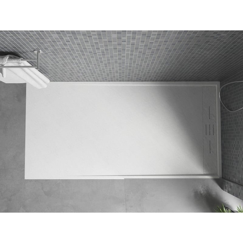 Mexen Amon rectangular shower tray SMC 140 x 90 cm, white - 4F109014
