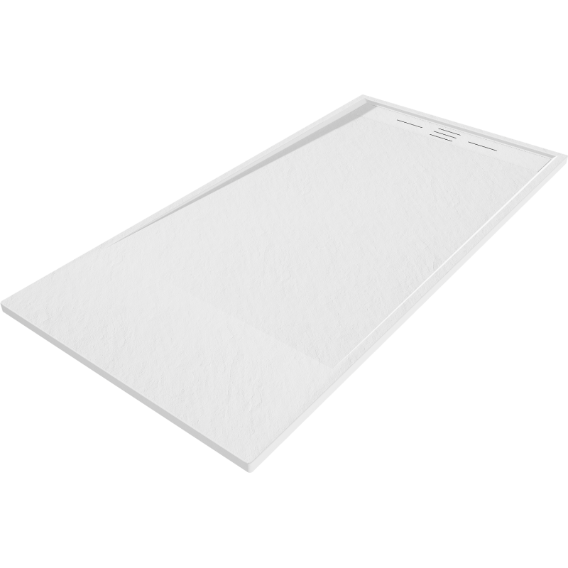 Mexen Amon taisnstūra dušas paliktnis SMC 160 x 90 cm, balts - 4F109016