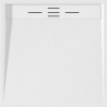 Mexen Amon quadratischer SMC Duschbecken 90 x 90 cm, weiß - 4F109090