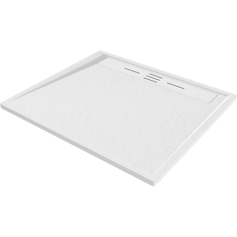 Mexen Amon pravokutna tuš kada SMC 100 x 90 cm, bijela - 4F109010