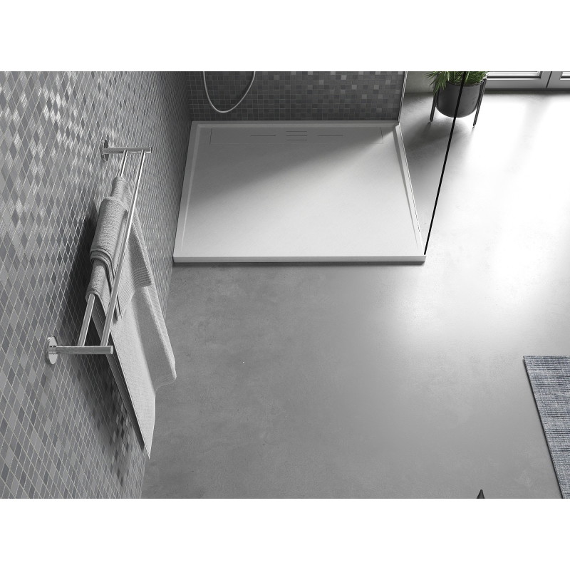 Mexen Amon pravokutna tuš kada SMC 100 x 90 cm, bijela - 4F109010