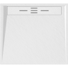 Mexen Amon rectangular shower tray SMC 100 x 90 cm, white - 4F109010