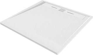 Mexen Amon vierkante douchebak SMC 100 x 100 cm, wit - 4F101010