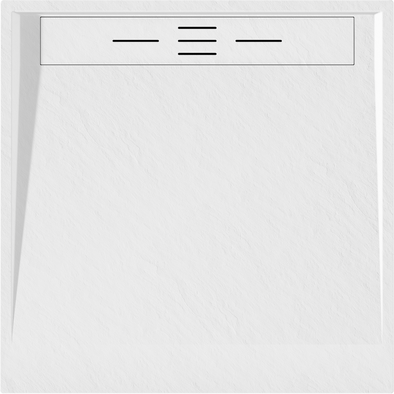 Mexen Amon vierkante douchebak SMC 100 x 100 cm, wit - 4F101010