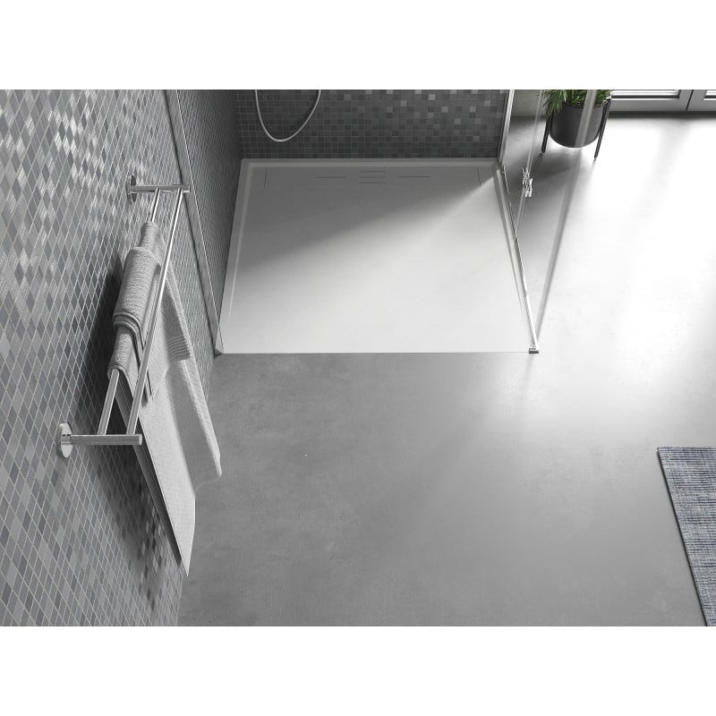 Mexen Amon square shower tray SMC 100 x 100 cm, white - 4F101010