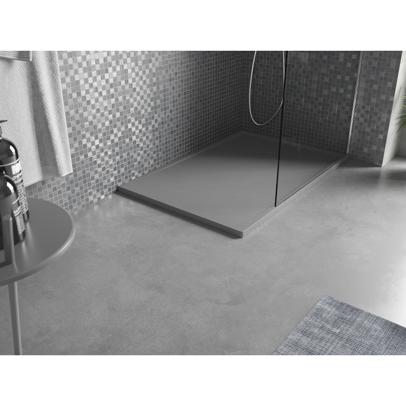 Mexen Amon ristkülikukujuline dušialus SMC 100 x 80 cm, hall - 4F618010