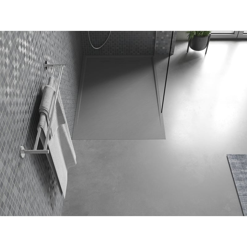 Mexen Amon ristkülikukujuline dušialus SMC 120 x 80 cm, hall - 4F618012