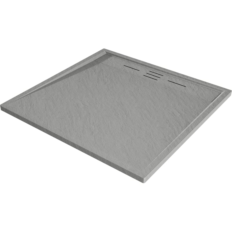 Mexen Amon ruudukujuline dušialus SMC 80 x 80 cm, hall - 4F618080