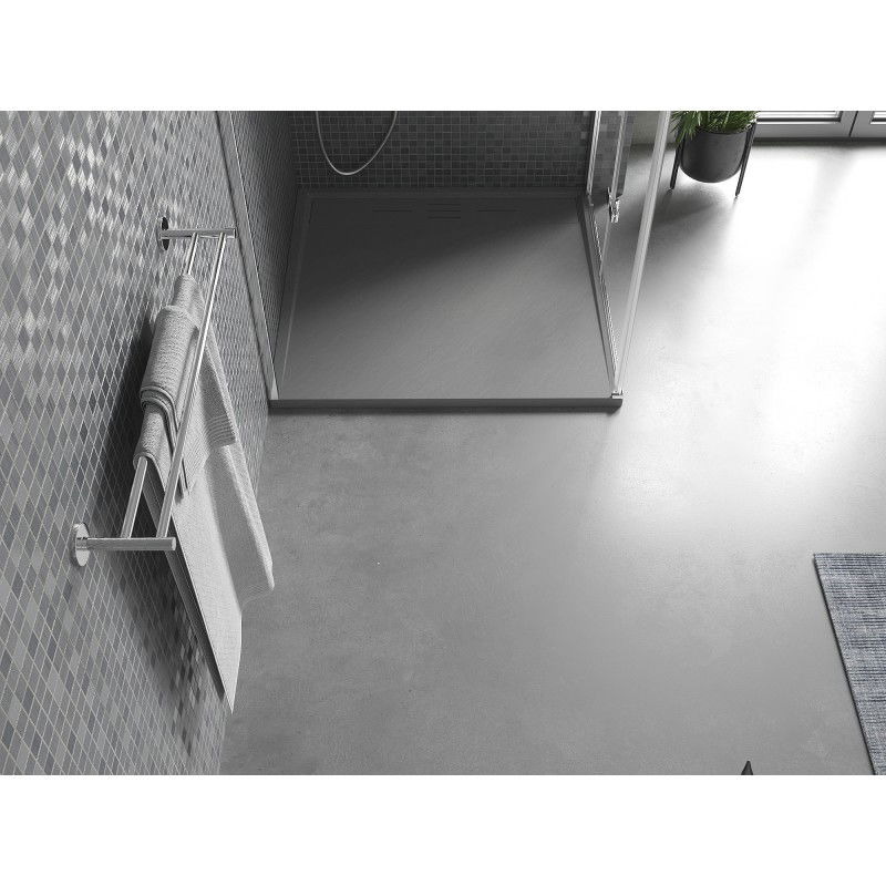 Mexen Amon piatto doccia quadrato SMC 80 x 80 cm, grigio - 4F618080